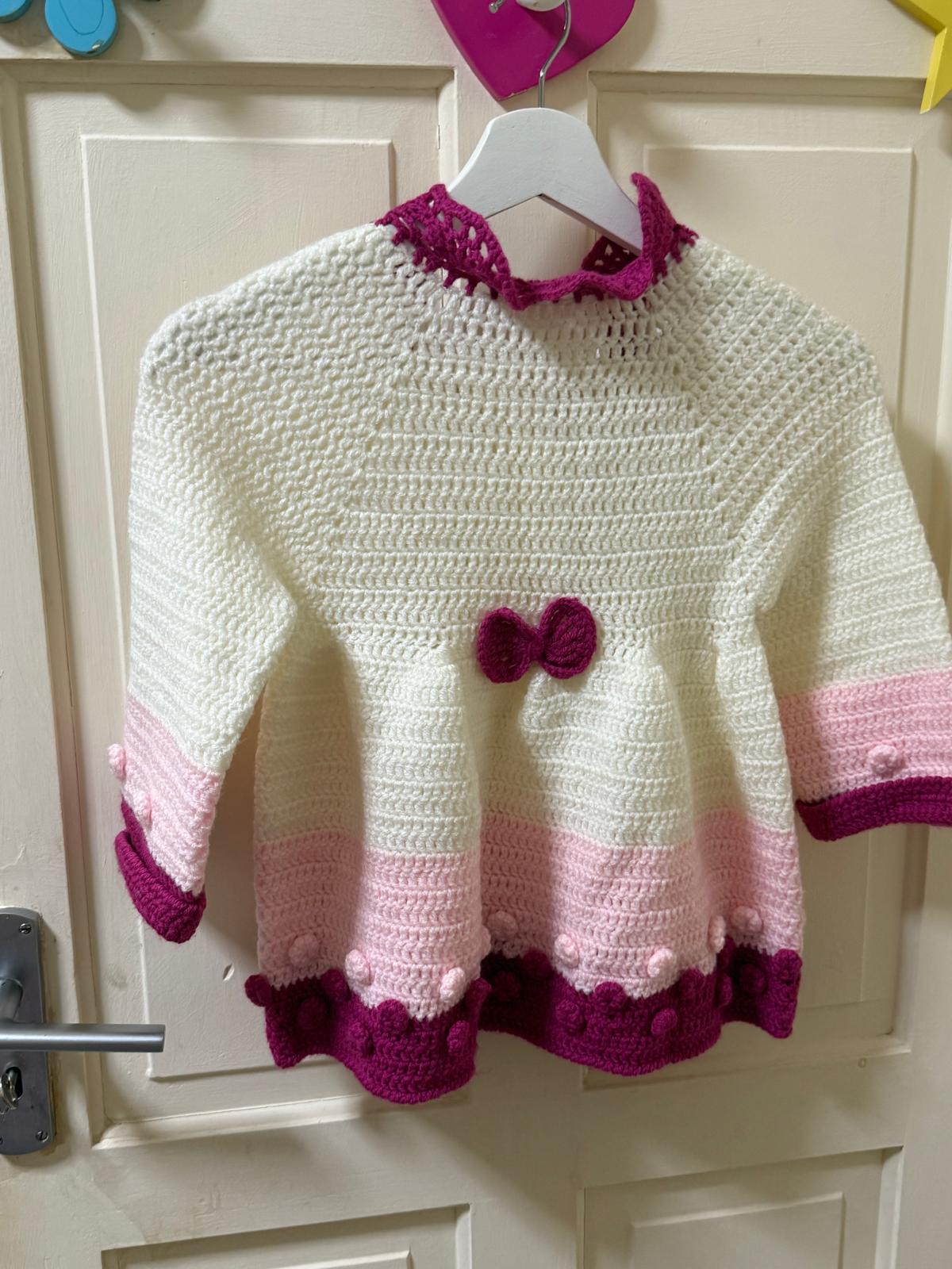 pink jumper for younger girls