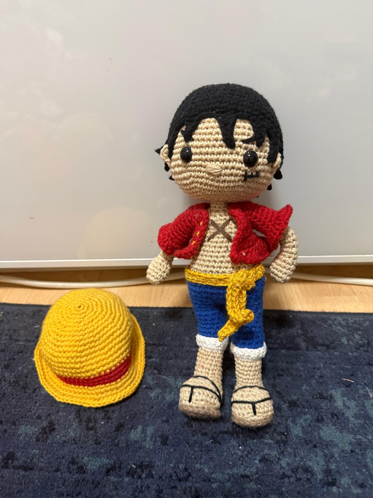 Large luffy doll